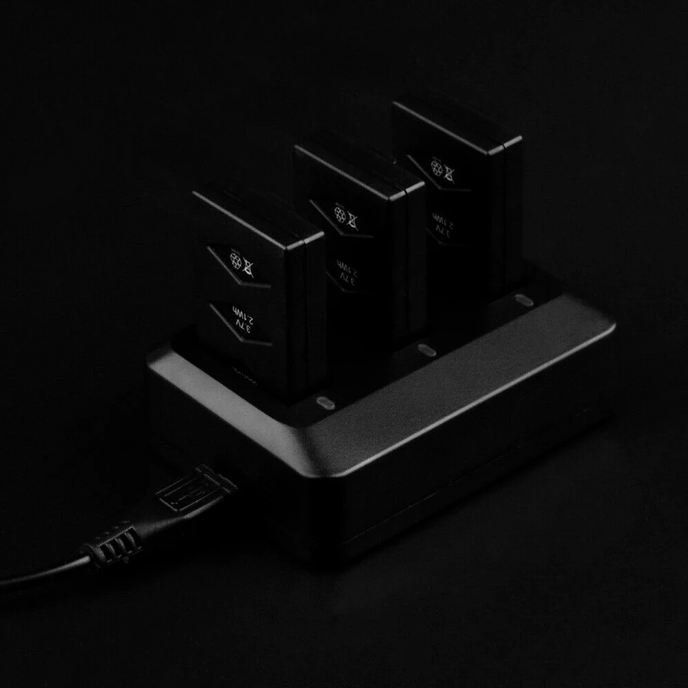 Беспилотный защитный черный Li po батареи зарядное устройство набор пластиковый