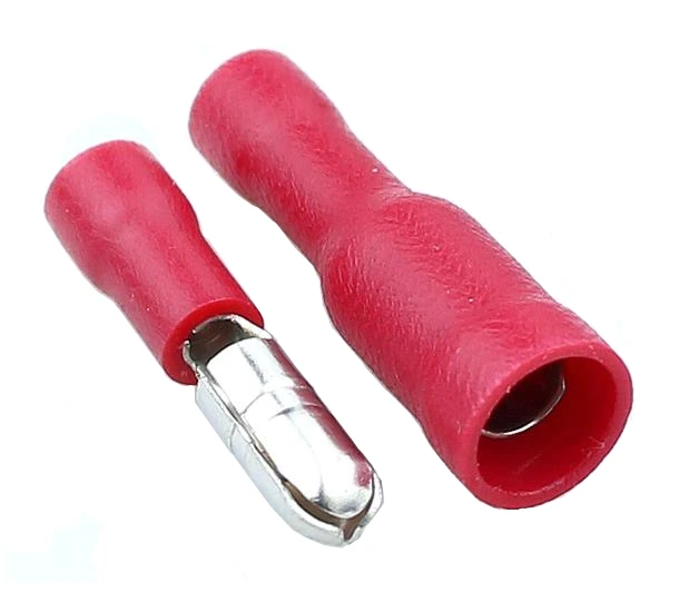 100 шт MPD(FRD) 1 25 156Red цилиндрическая штепсельная вилка соединительная Клемма провод