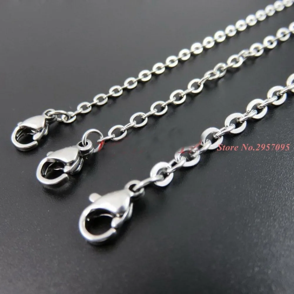 Цепочка из нержавеющей стали золотистого цвета с перекрестными звеньями для