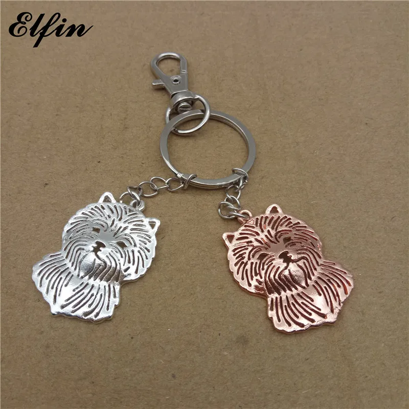 Брелок Elfin модный брелок для ключей с животными собаками|fashion key ring|key ringfashion keychain |
