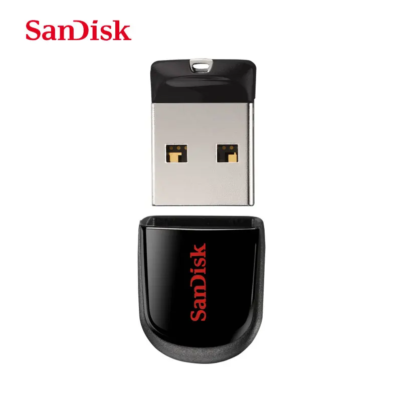 SanDisk Cruzer Fit CZ33 супер мини USB флеш накопитель 64 ГБ 2 0 sandisk 32 s 16 Гб U диск|USB