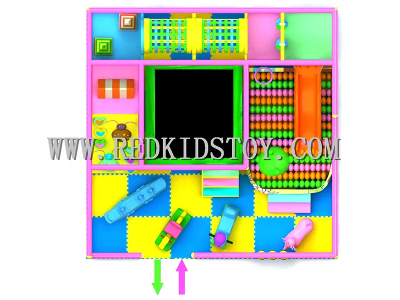 Экспортируется в Таиланд Детская крытая игровая площадка детская площадка|playground