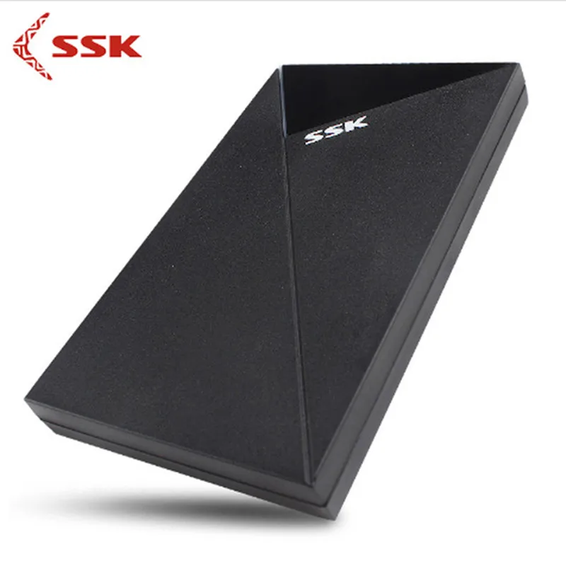SSK HDD корпус 2,5 SATA к USB 3,0 адаптер SSD HDD коробка жесткий диск корпус внешний HDD корпус аксессуар ABS черный