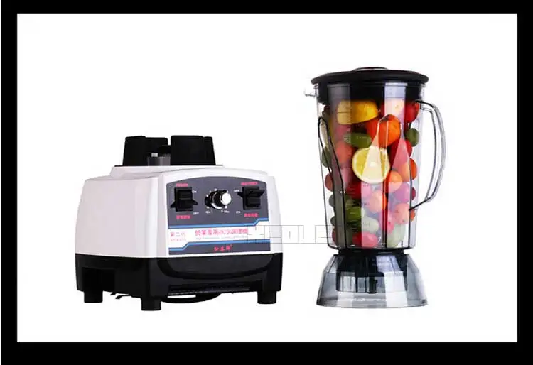 Xeoleo 2.5HP BPA бесплатно коммерческий блендер миксер 2л сверхмощный блендер 1900 Вт Мощный кухонный комбайн ледяной смузи бар блендер