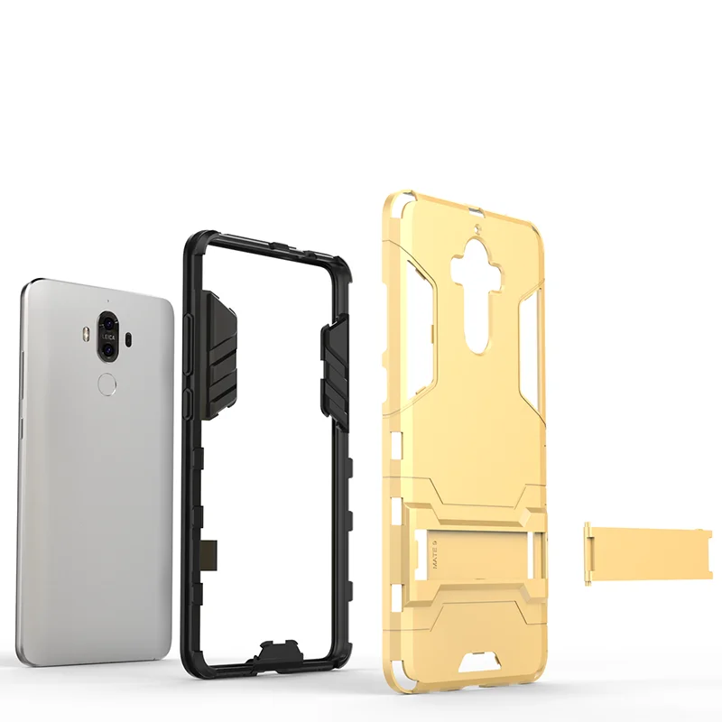SemgCeKen luxury original armor case for huawei mate 9 Pro lite MATE9 8 S plastic hybrid shockproof phone Hard back cover coque |