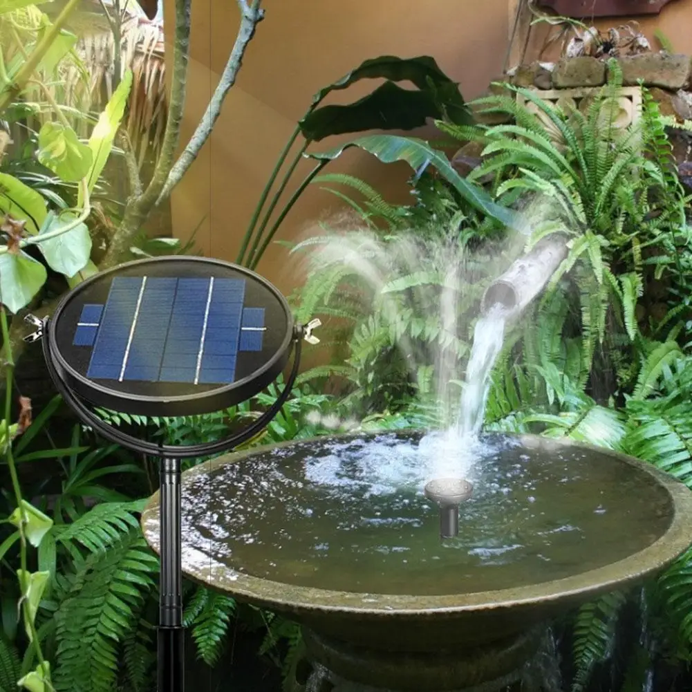 

3W Ground Outdoor Solar Fountain Pump Waterproof Solar Panel with Submersible Pump for Bird Bath Garden Fountain Dropshipping
