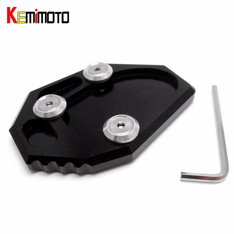 KEMiMOTO MT07 FZ07 MT-07 мотоциклетные подставки расширение стойка для велосипеда пластина для Yamaha MT 07 FZ-07 FZ 07