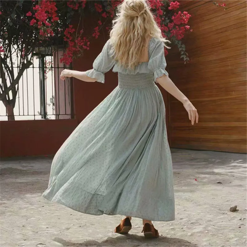 2019 женские летние сексуальные богемные пляжные платья корейское повседневное