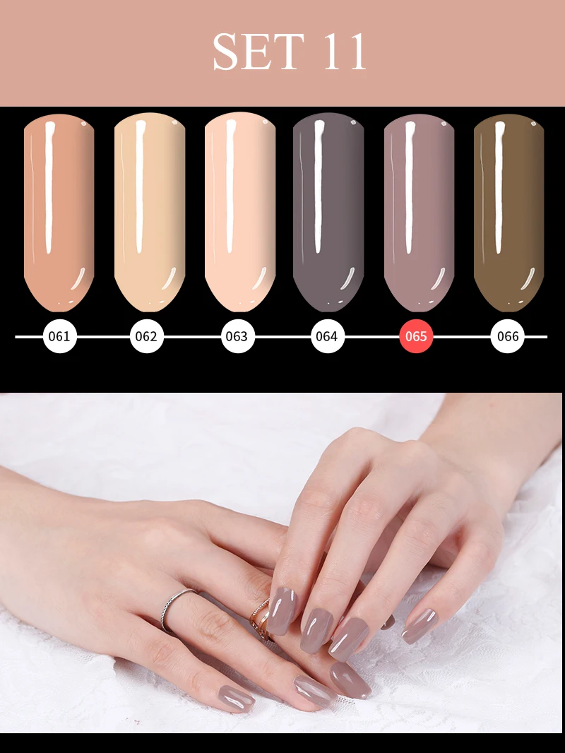 Lily Angel 7,3 мл Nail Art Дизайн Маникюр 110 Цвет Soak Off эмали гель для ногтей Светодиодный УФ гель лак для ногтей 39-76