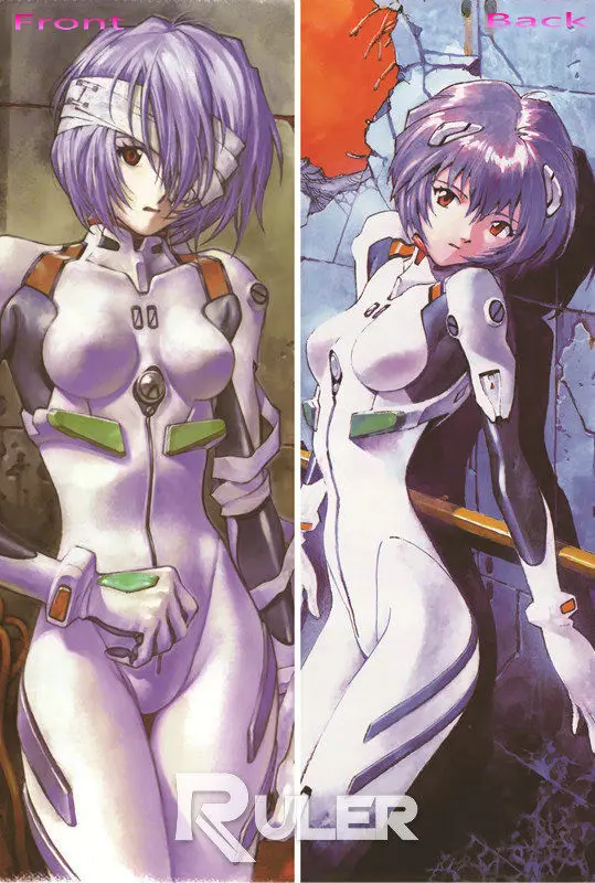 Аниме Dakimakura Hugging наволочка Neon Genesis Evangelion Ayanami Rei|anime dakimakura|hugging pillow casepillow case |