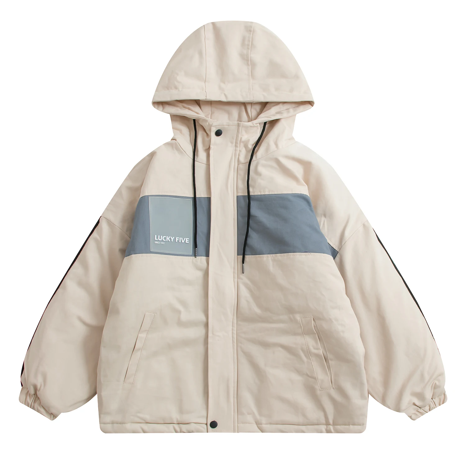 

Women Winter Coat Casual Loose Hooded Overcoat Warm Ccotton Padded Parkas