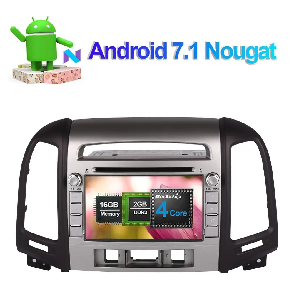 Android 7 1/8 0 Восьмиядерный 4 Гб ОЗУ автомобильный DVD плеер GPS головное устройство для