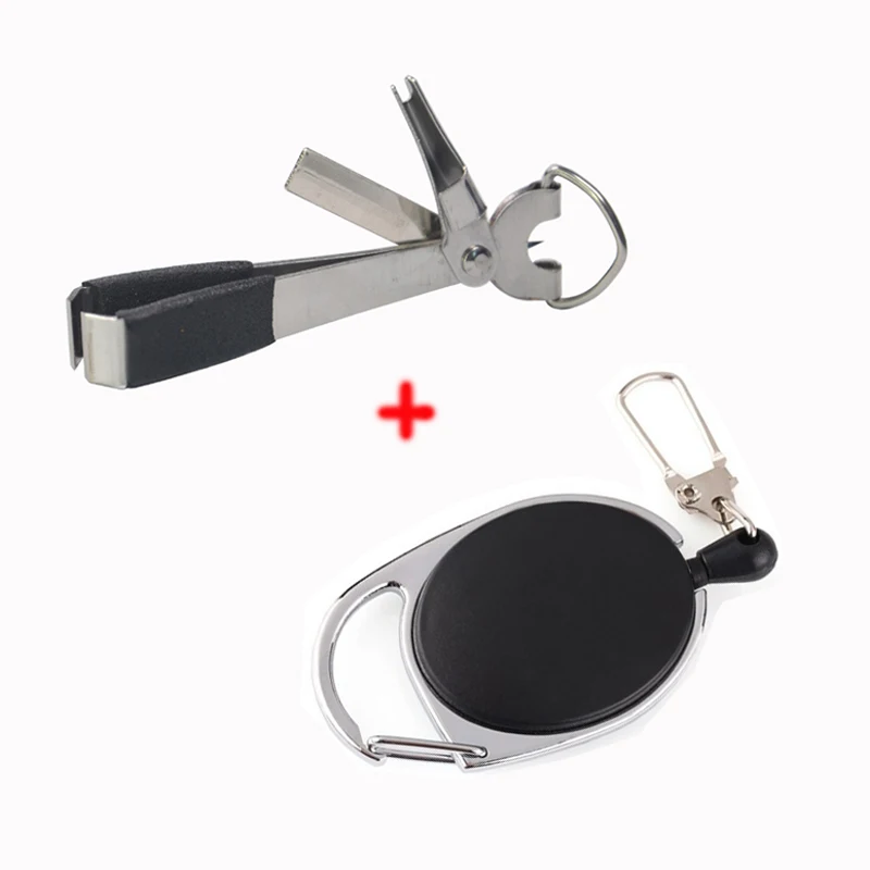 knot tool set SC003A быстрое завязывание узлов для рыбалки, инструмент для лески, резак, кусачки, точилка для крючка, профессиональная быстрая завязка, ноготь, инструмент для завязывания мушек, снасти, кусачки - Цвет: knot tool set