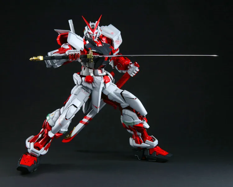 ДБ воина гундама 1:60 PG истребитель в заблуждение красная рамка MBF P02|daban gundam|daban pgpg