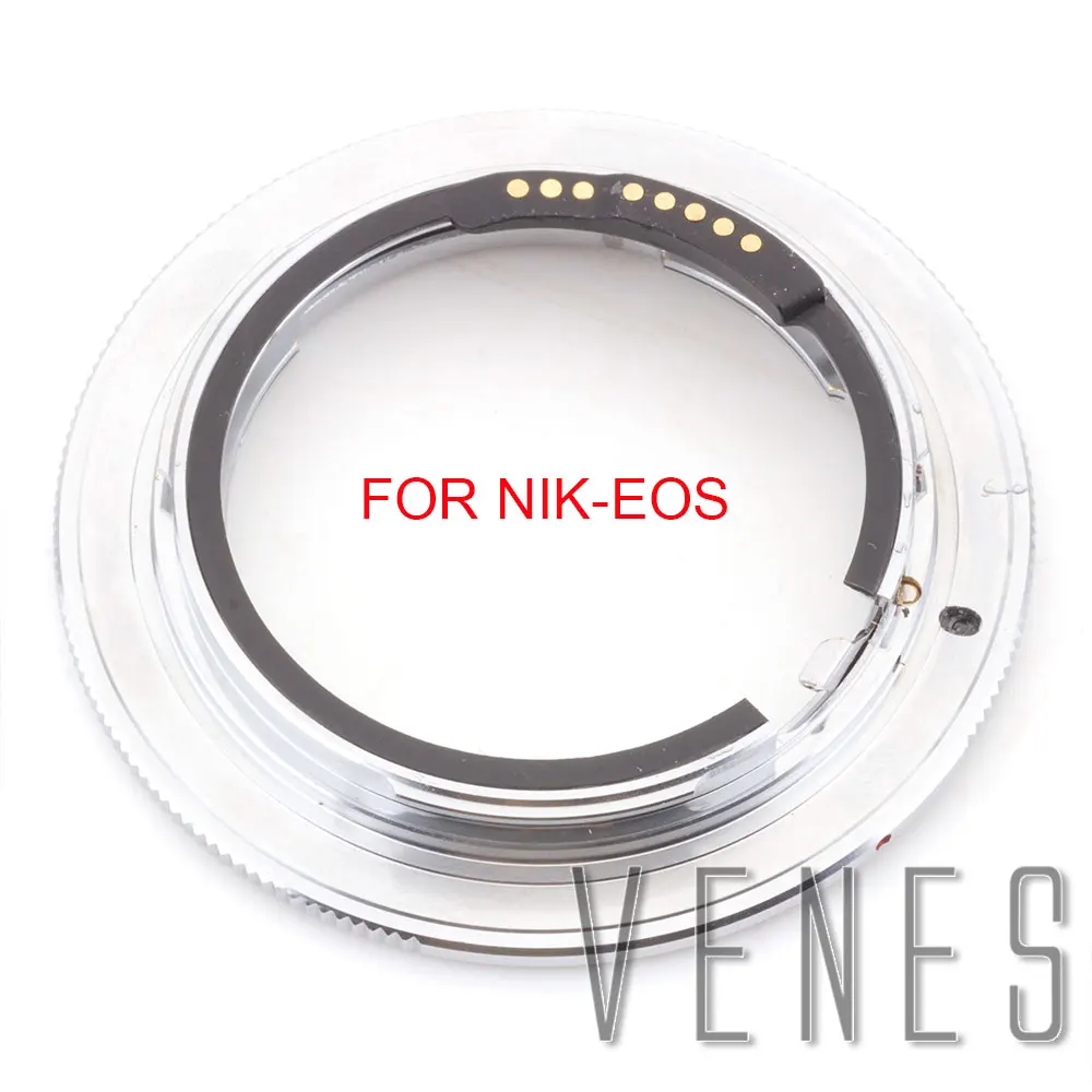 Адаптер для объектива Venes обновленный Nikon F объектив камеры Canon EOS 4000D/2000D/6D II