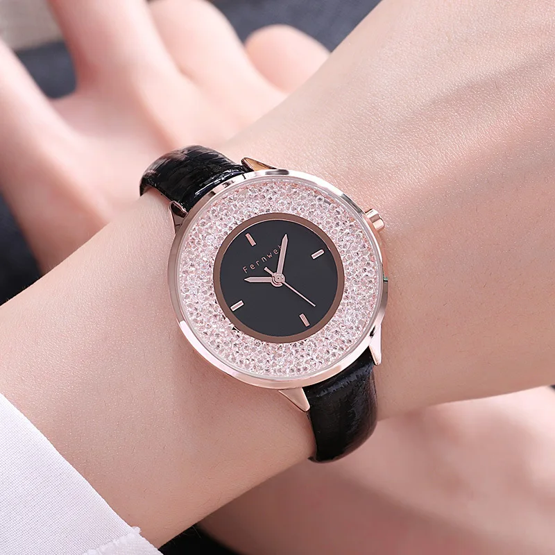 Relogio Feminino модные женские часы лучшие продажи звезда небо циферблат часы Роскошные розовое золото женские браслет кварцевые наручные часы