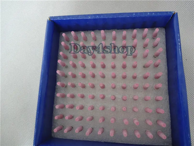100 шт. стоматологический Ассорти Розовый Гравий керамический установленный