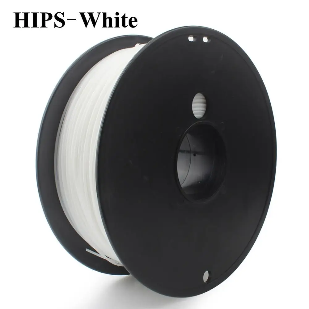 HIPS-White CREOZONE Премиум нить для 3d принтера 1,75 1 кг PETG ABS углеродное волокно TPU нейлон/PA Металл бедра 3D пластиковая нить - Цвет: HIPS-White
