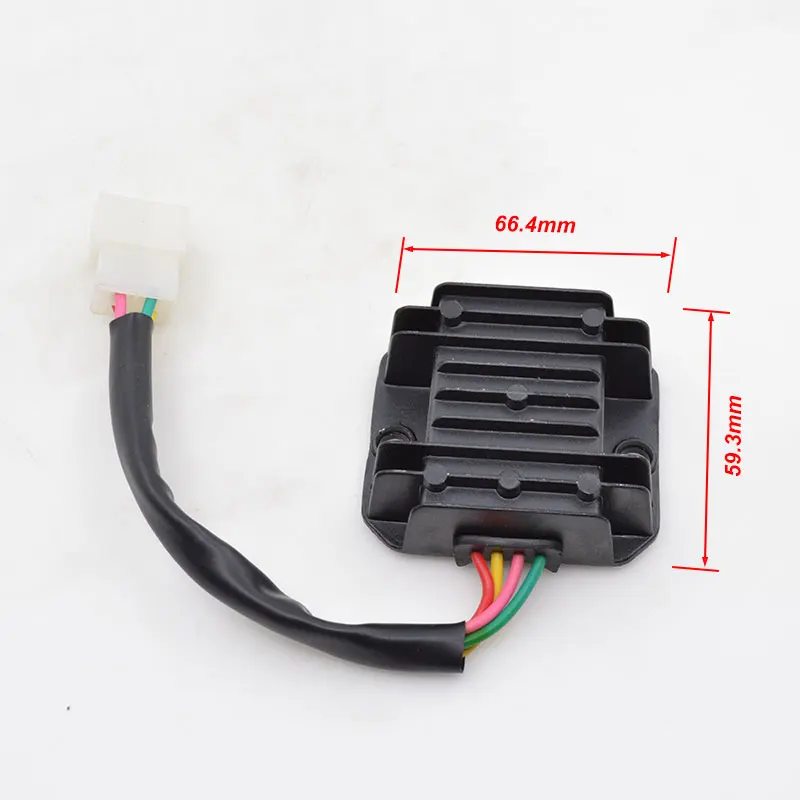 Для GY6 125 150 125cc 150cc 152QMI 157QMJ мотоцикл 4 провода регулятор напряжения Выпрямитель