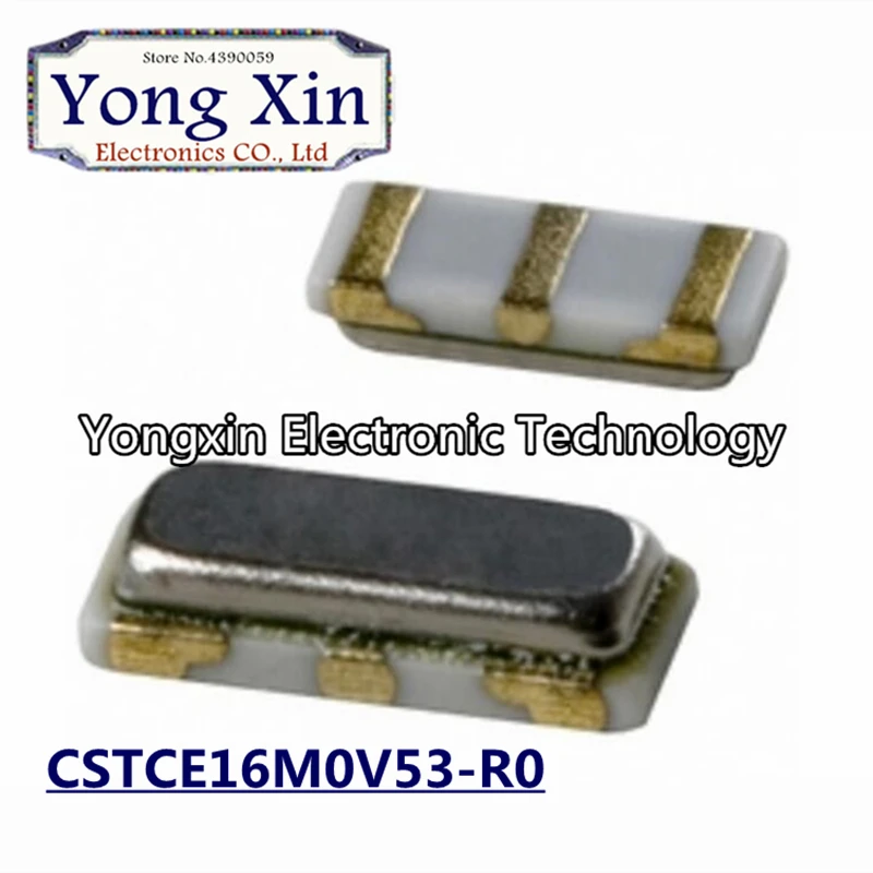 100 шт./лот CSTCE16M0V53 CSTCE16M0V53-R0 оригинальные керамические резонаторы SMD 16 МГц CSTCE16M
