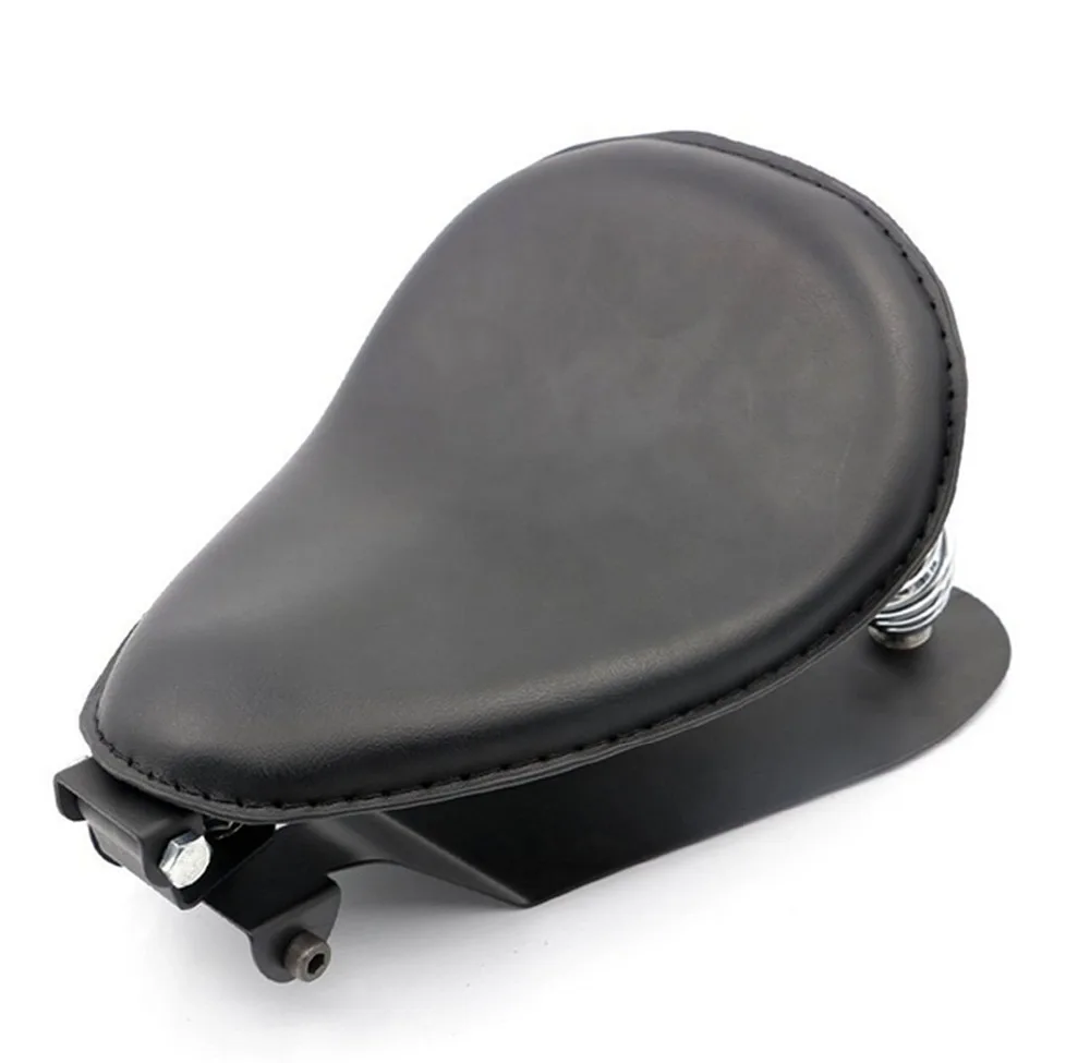 Кронштейн сиденья соло комплект креплений с пружинным основанием черное сиденье