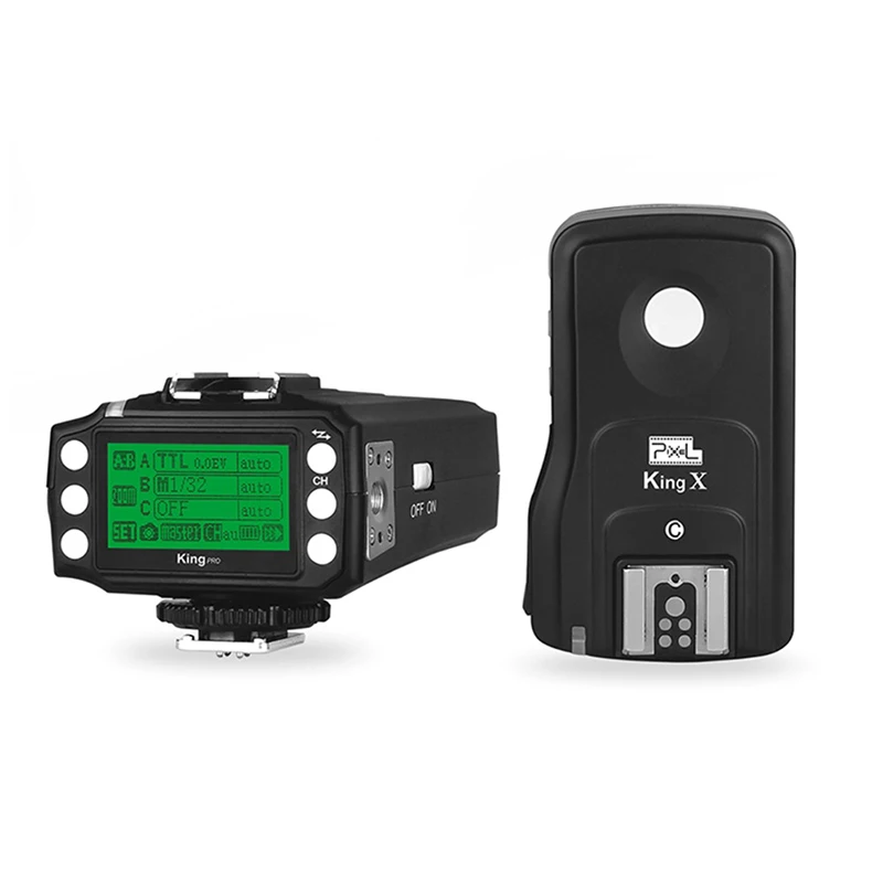 Набор трансмиттеров Pixel X800C PRO TTL HSS Flash Speedlite & King Pro для цифровых зеркальных камер