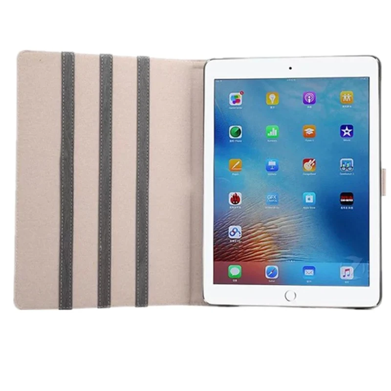 Для iPad Pro 9.7 текстура древесины Стиль из искусственной кожи защитный Корпуса