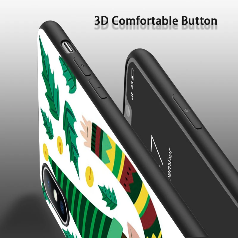 Lovebay чехол для телефона iPhone 11 5 6 6s 7 8 Plus X XR XS Max 11Pro мультяшный Олень Медведь мягкий