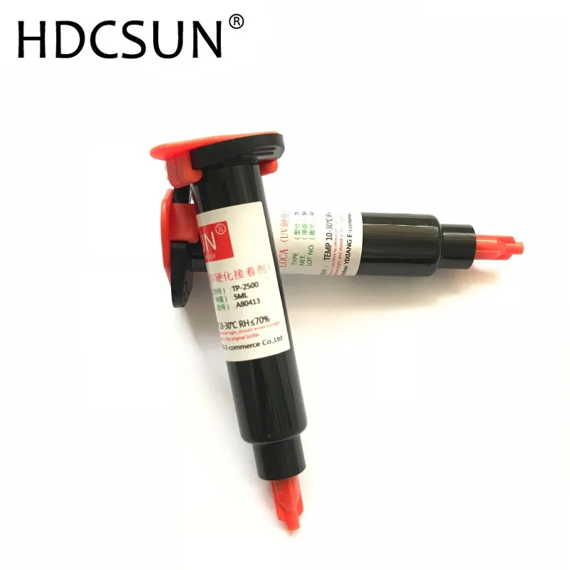 HDCSUN 1 шт. 5 мл высококачественный УФ клей tp2500 жидкий оптический прозрачный для