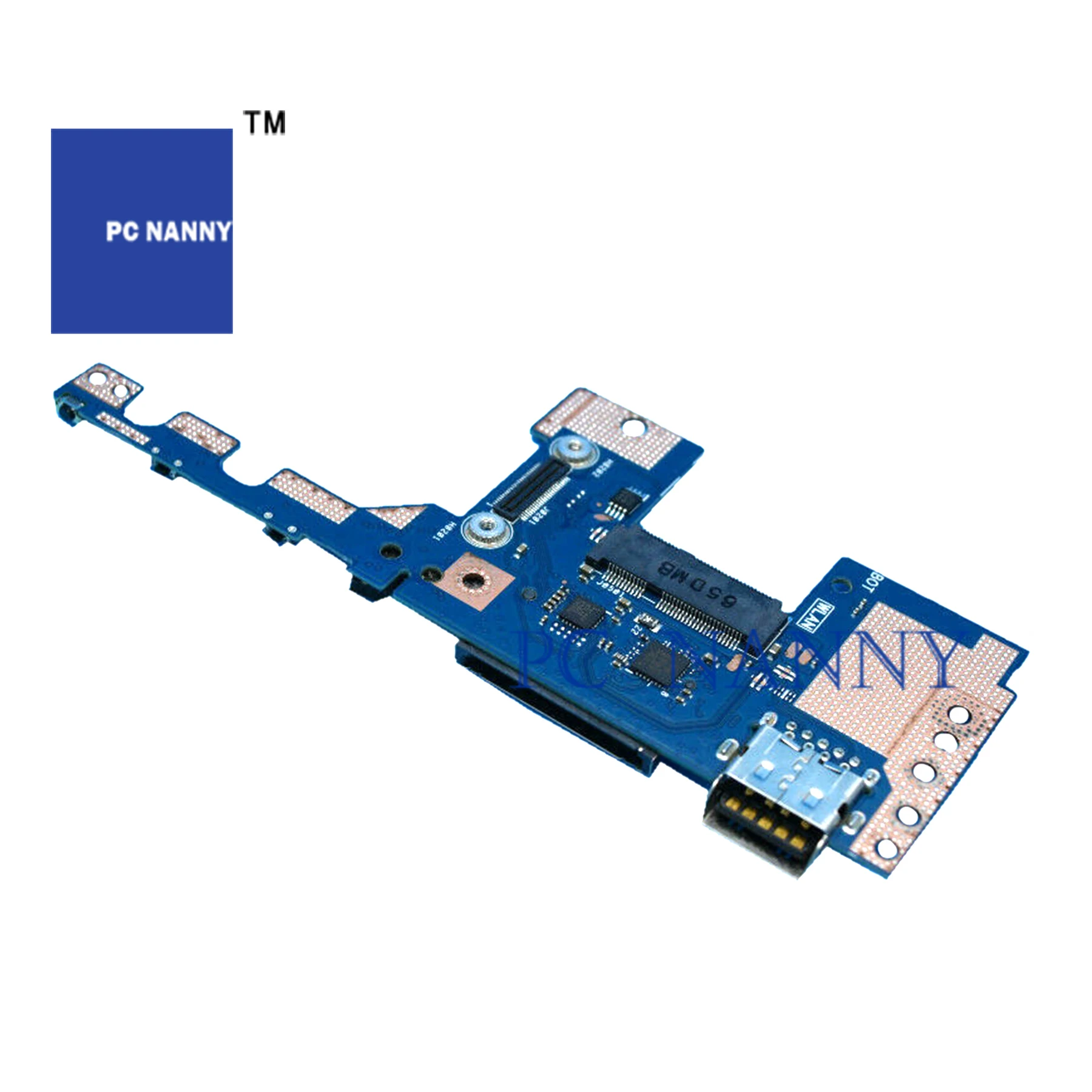 PCNANNY для ASUS UX360CA USB плата переключателя кнопки питания UX360CA_IO_BOARD test good|Компьютерные