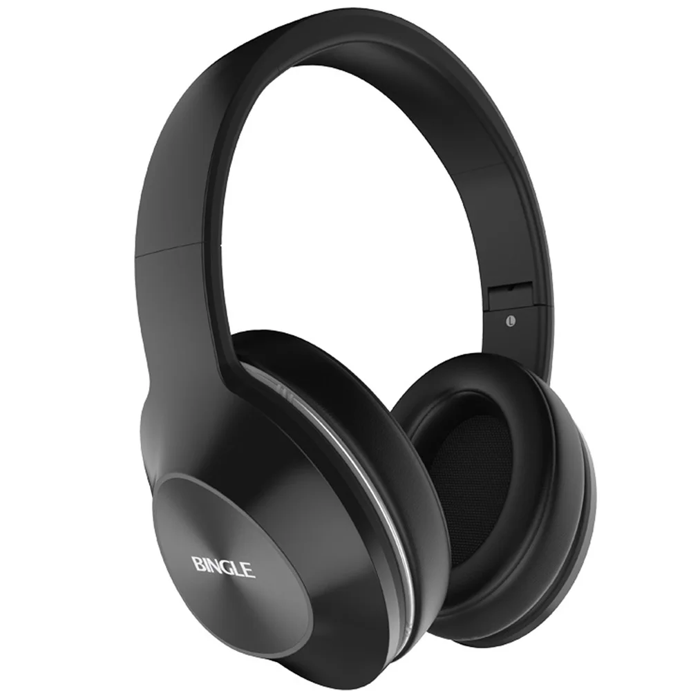 Bingle Q5 легкий вес Hifi Звук над ухом шумоподавление Bluetooth наушники проводные и