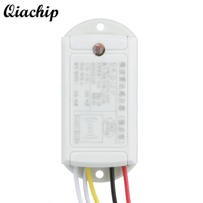QIACHIP AC 220 В ИК АВТО инфракрасный Сенсор Переключатель PIR Микроволновая печь Радар