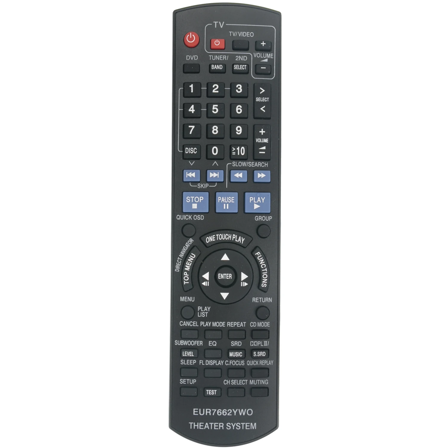 Пульт дистанционного управления EUR7662YWO EUR7662YW0 для Panasonic Система домашнего кинотеатра SCPT950 SAPT950 SAPT1050 SAPT750 SAPT753