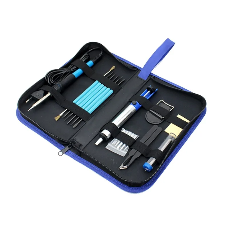 18 in 1 Soldering Iron Tool Set with Bag EU Plug | Инструменты