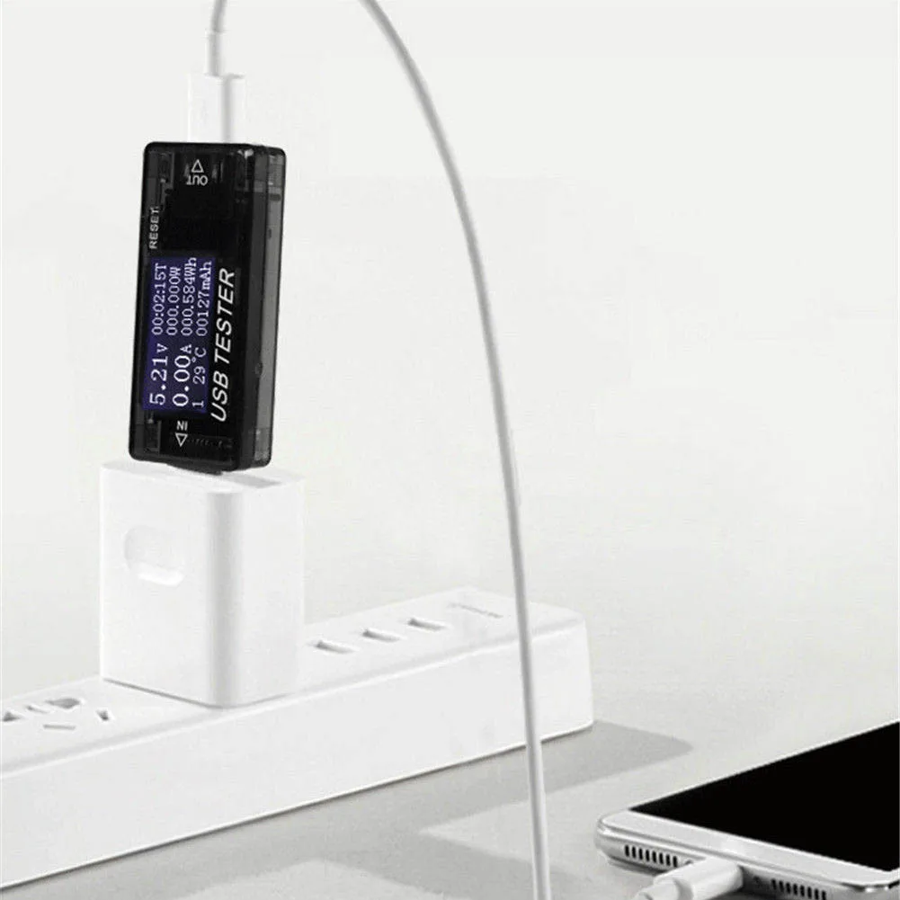 8 в 1 Многофункциональный USB детектор Вольтметр Амперметр мощность тестер