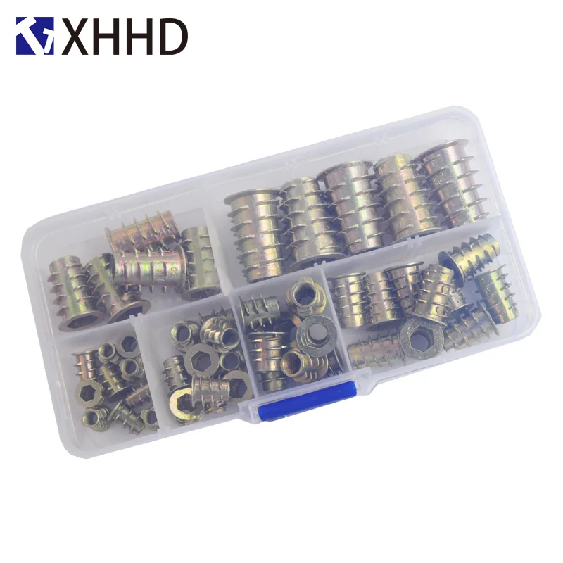 Фланцевый шестигранный привод мебель гайка Шестигранная цинковый сплав