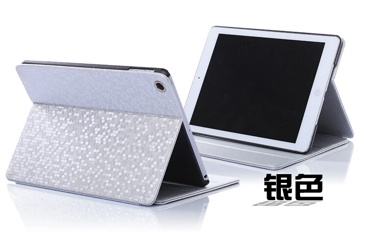 Мода для Ipad Mini 1/2/3 ромбовидный узор флип кожаный чехол покрытие блестящие простая