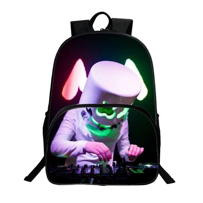 Рюкзак Raptor Backpacks Supply Llama Game Battle Royale School Bag Newest DJ Marshmello Backpack For Kids Girl Boy Commando Bags on.