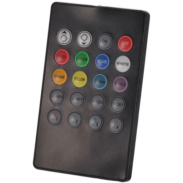 Музыкальный ИК контроллер 20key дистанционный звуковой датчик для 3528 5050 RGB
