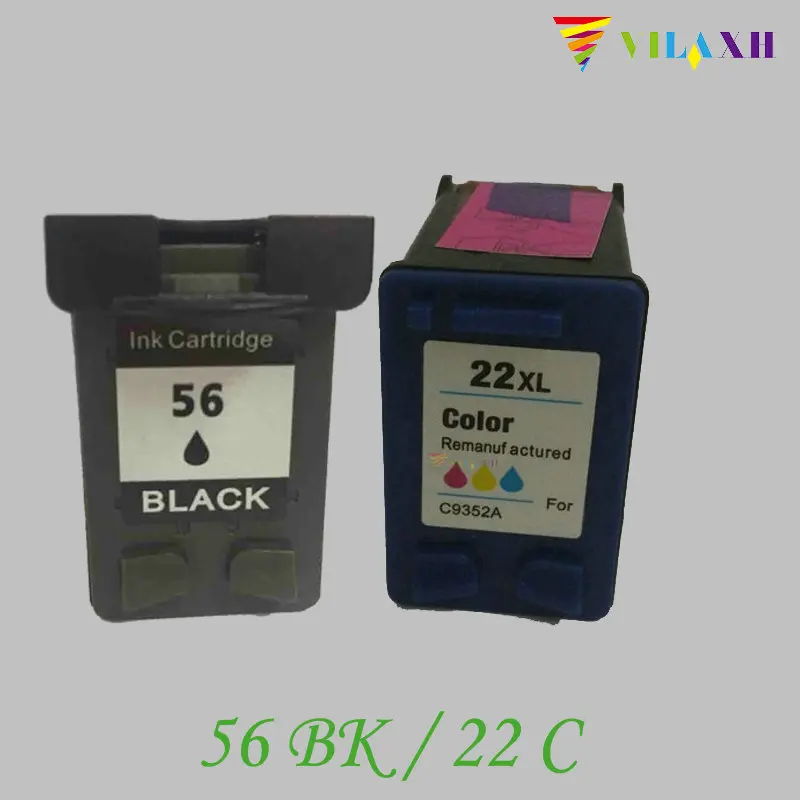 

Картридж для принтера HP 56, 22 xl, совместимый с принтером Officejet 5610, J5500, J5508, J5520, 5600, 5605, 5680
