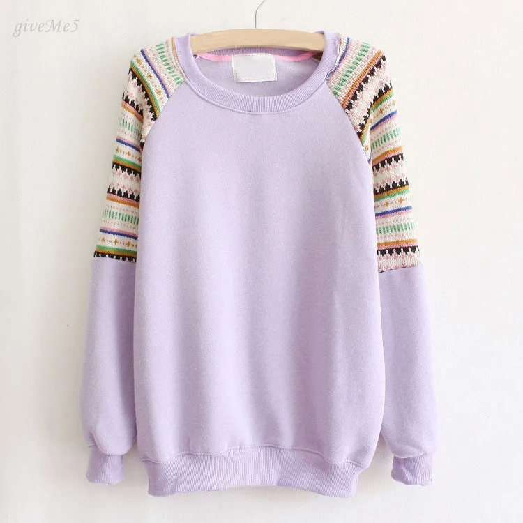 Новинка 2017 Повседневная Женская толстовка флисовая однотонный модный костюм для