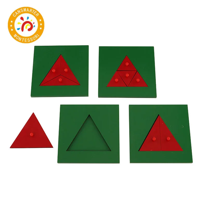 Детская игрушка Монтессори математические круги квадрат треугольник знающие
