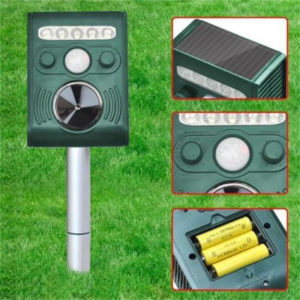 Отпугиватель крыс на солнечных батареях Ultar Sonic для наружной площадки грызунов