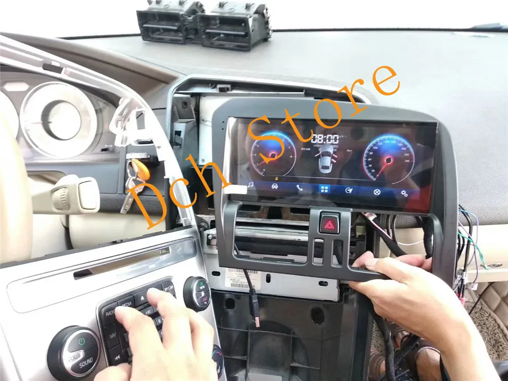 8 ''автомобильный dvd плеер Android 6 0 Радио Стерео Аудио мультимедийный GPS