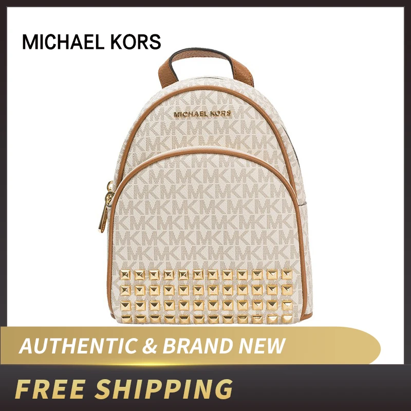 Оригинальный и брендовый Новый женский рюкзак с заклепками Michael Kors Abbey XS школьная