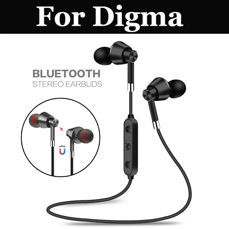 Беспроводные наушники Bluetooth 5 0 Спортивная гарнитура с микрофоном для Digma VOX Flash CITI