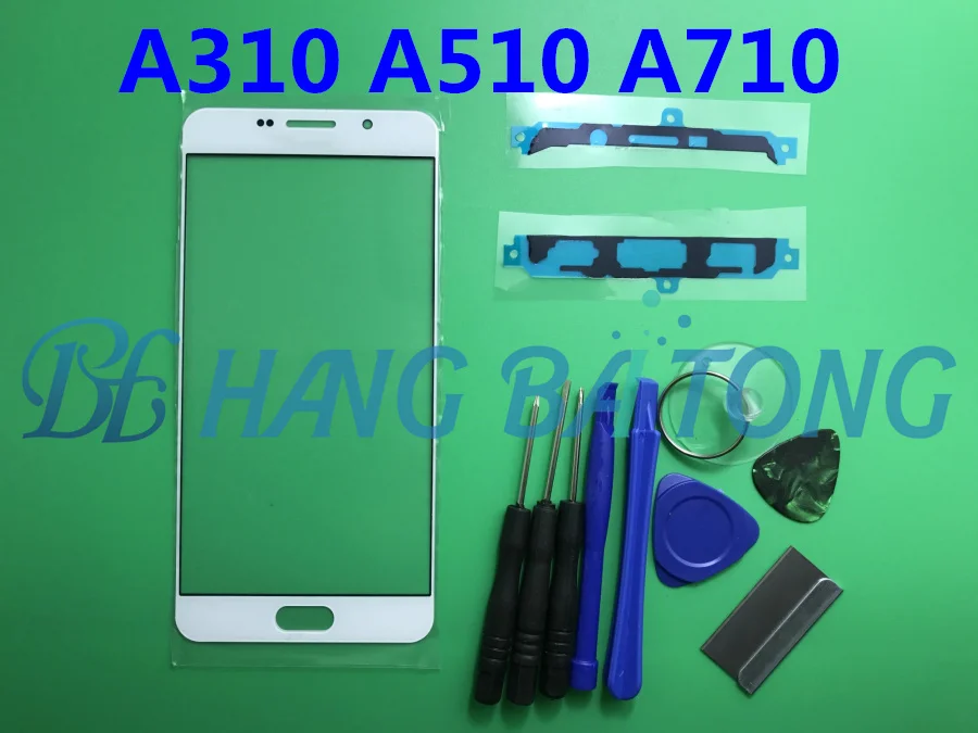 Для Samsung Galaxy A3 A5 A7 2016 A310 A310F A510 A510F A710 A710F Сенсорная панель передняя внешняя