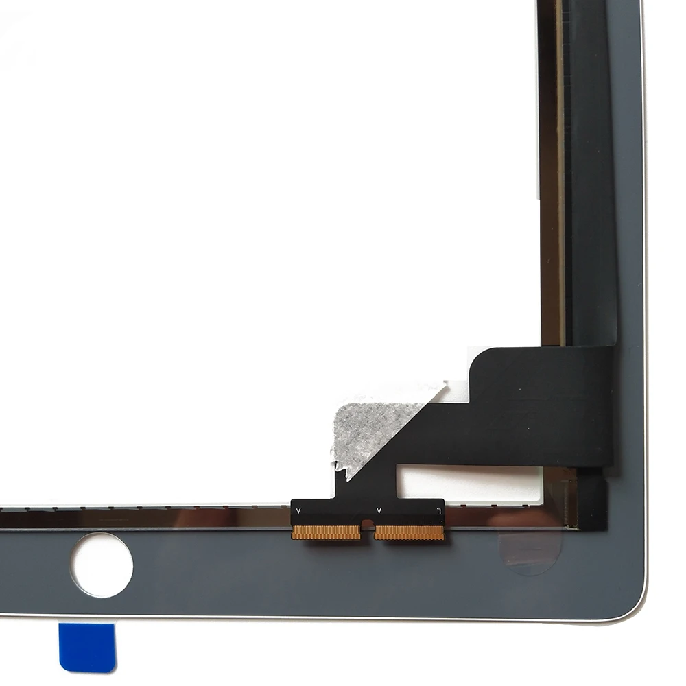 Для оригинального iPad 2 ipad2 сенсорный экран дигитайзер стекло с гибким кабелем