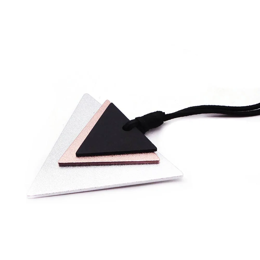 

Fashion Aluminium Necklaces For Women Stranger Things Harajuku Gothic Style Dress Sweater Chains Handmade Jewelery Party Gifts