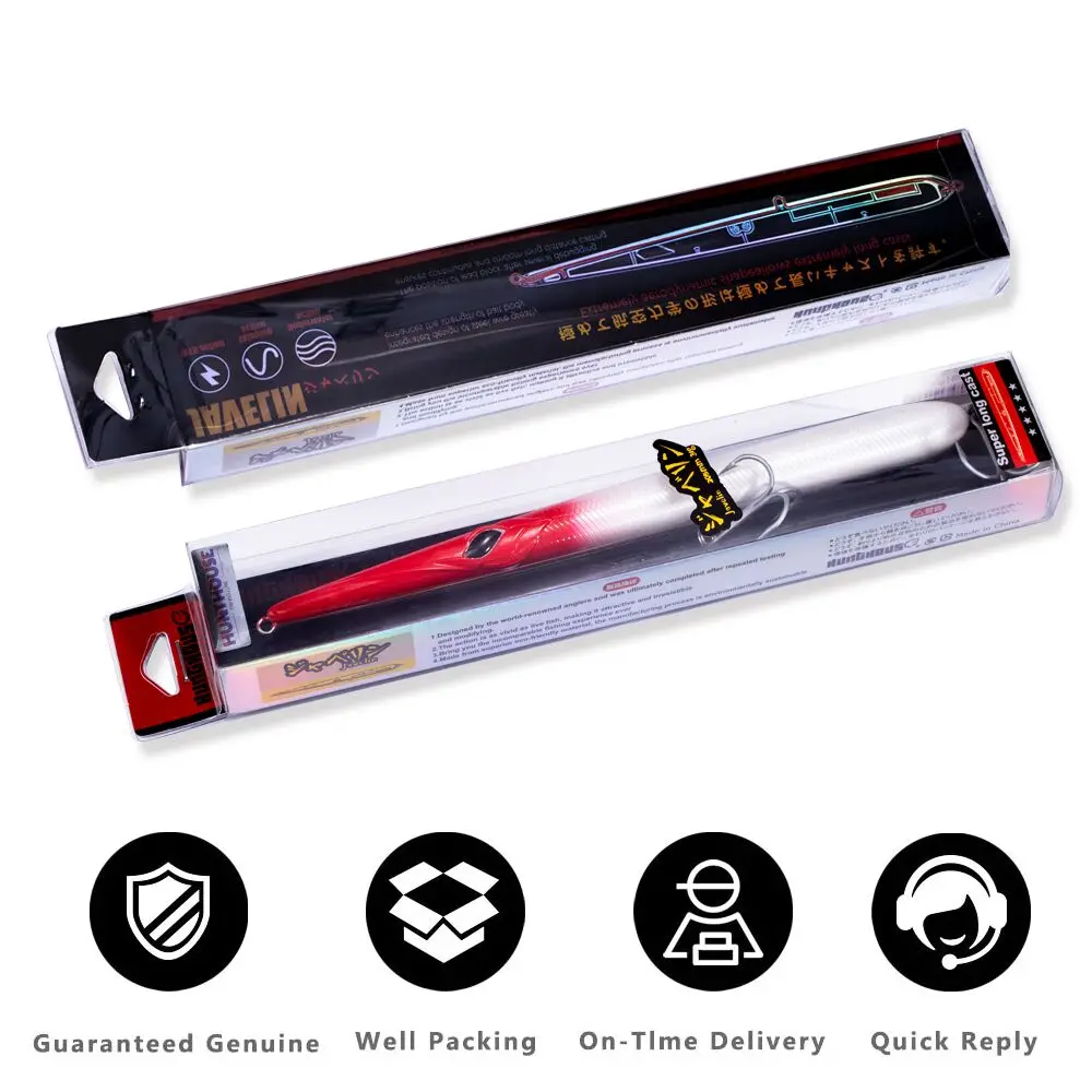Hunthouse stylo 210 рыболовные приманки карандаш 205 мм 31/36 г длинный Литой stickbaits плавающий